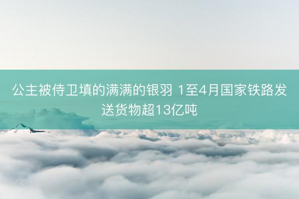 公主被侍卫填的满满的银羽 1至4月国家铁路发送货物超13亿吨
