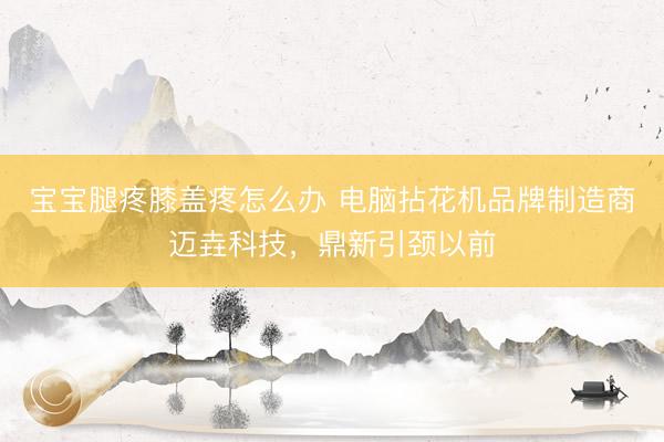 宝宝腿疼膝盖疼怎么办 电脑拈花机品牌制造商迈垚科技，鼎新引颈以前